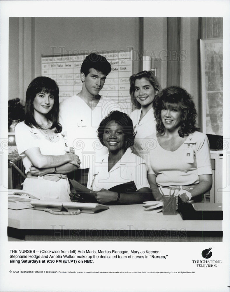 1992 Press Photo Ada Maris, Markus Flanagan, Mary Jo Keenen,Stephanie Hodge &amp; - Historic Images