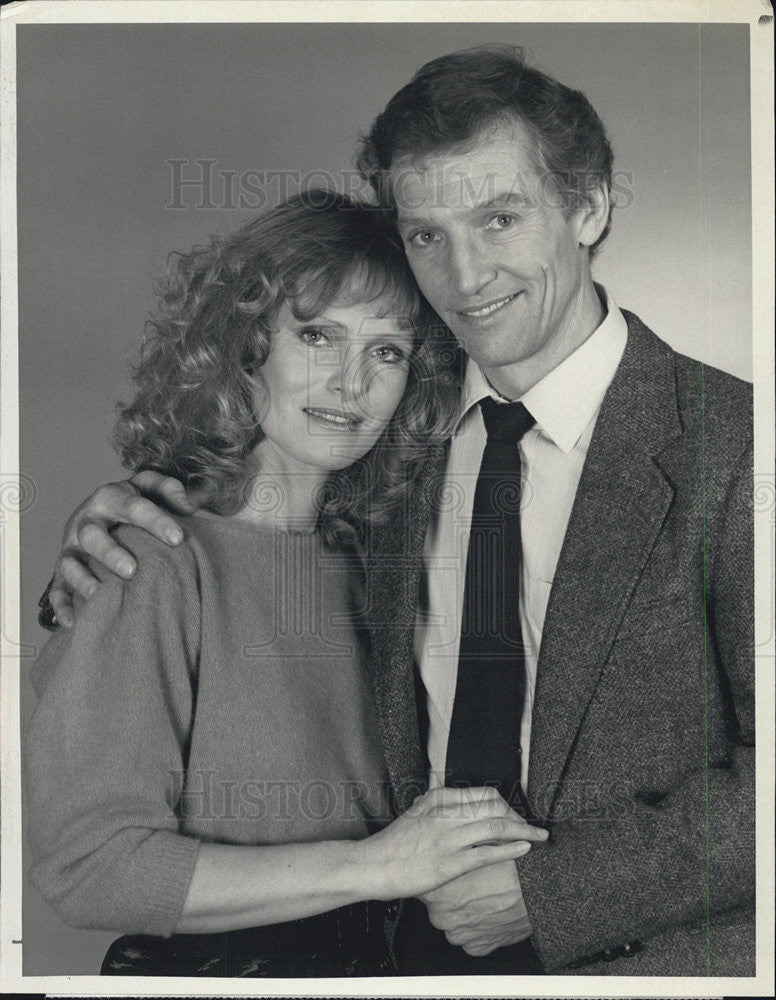 1985 Press Photo Susan Hogan, Scott Hylands in Night Heat - Historic Images