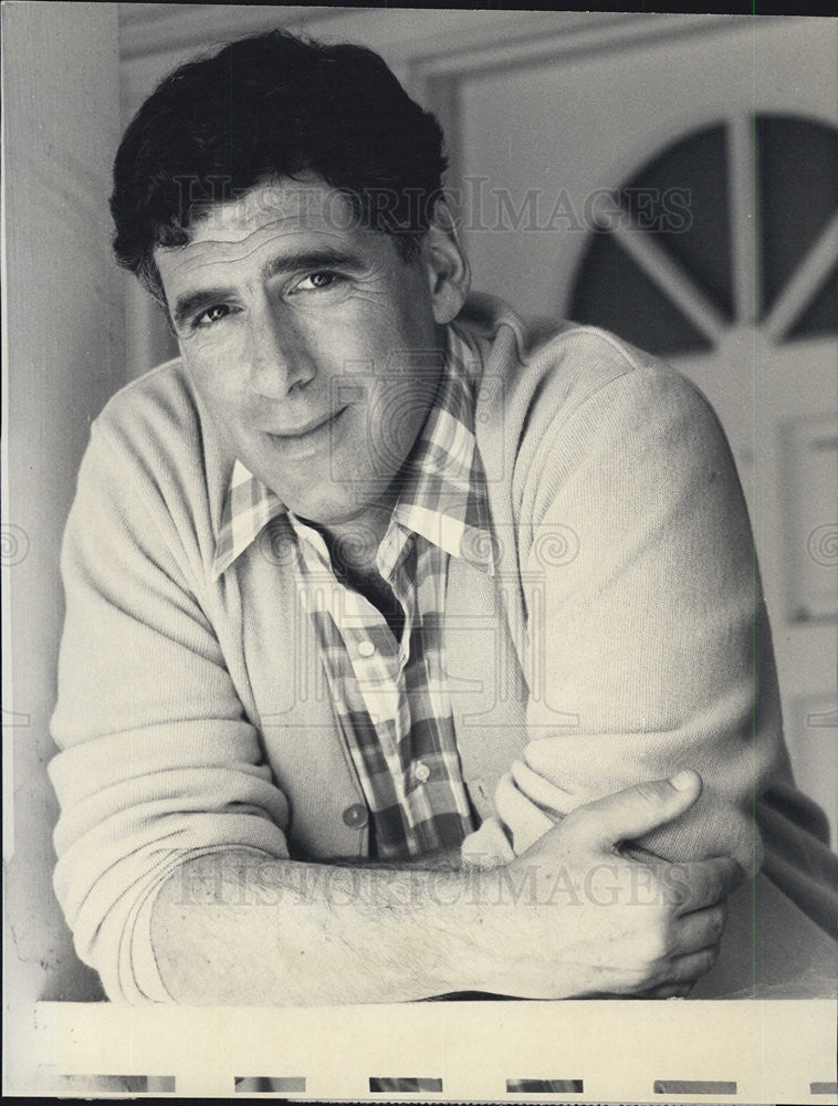 1986 Press Photo Actor Elliot Gould In CBS Television Show Together We Stars - Historic Images