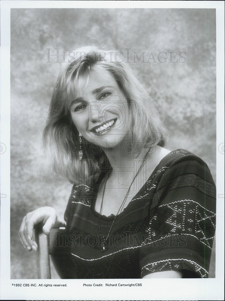 1992 Press Photo Kathy Baker on &quot;Picket Fences&quot; - Historic Images