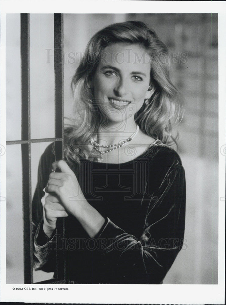 1993 Press Photo Marlee Martin guest stars on Picket Fences - Historic Images