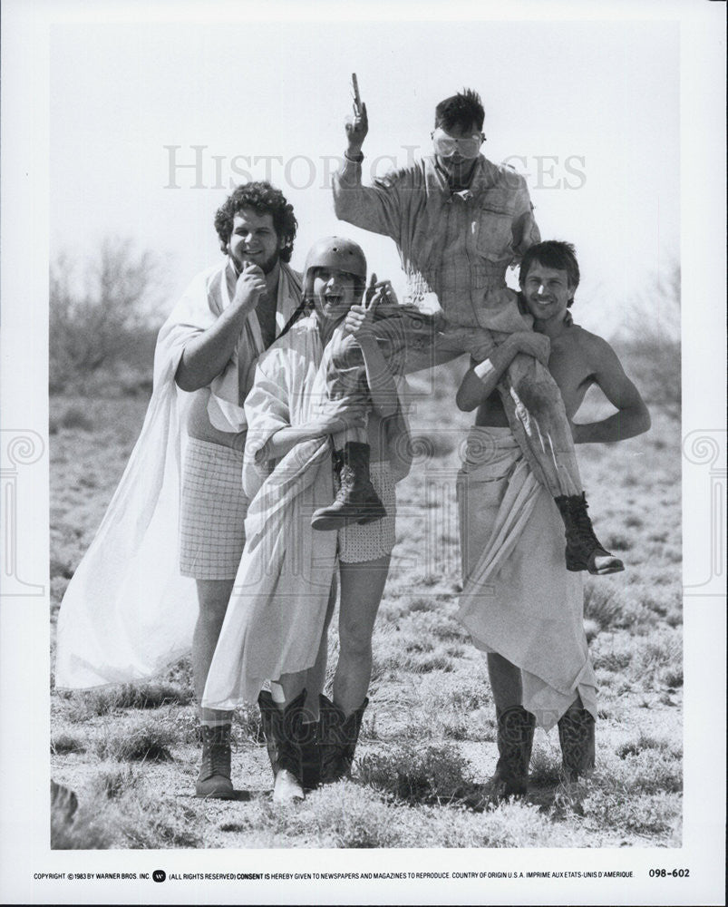 1983 Press Photo Unknown actors in unknown movie - Historic Images