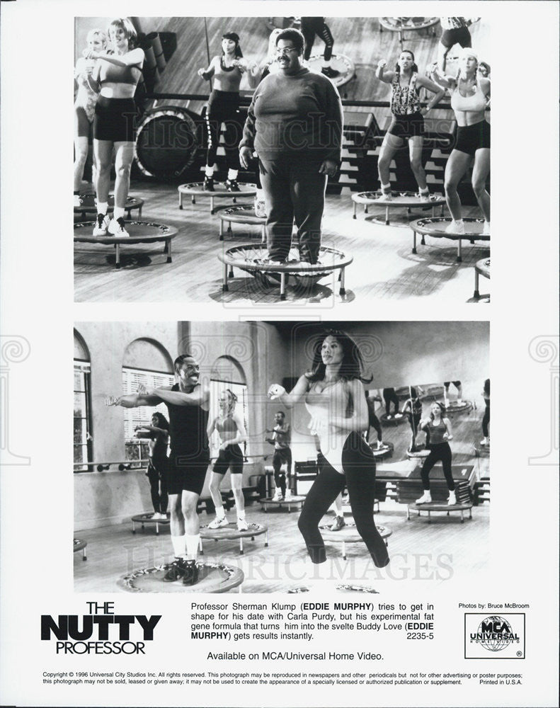 1996 Press Photo Eddie Murphy in &quot;The Nutty Professor.&quot; - Historic Images