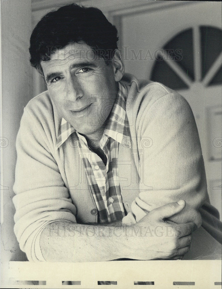 1986 Press Photo actor Elliott Could star in &quot;Together we Stand&quot; CBS TV. - Historic Images