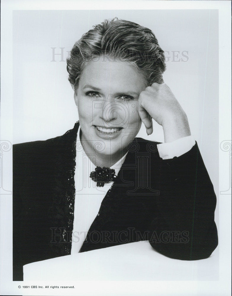 1991 Press Photo Sharon Gless stars in &quot;The Trials of Rosie O&#39;Niell&quot; - Historic Images