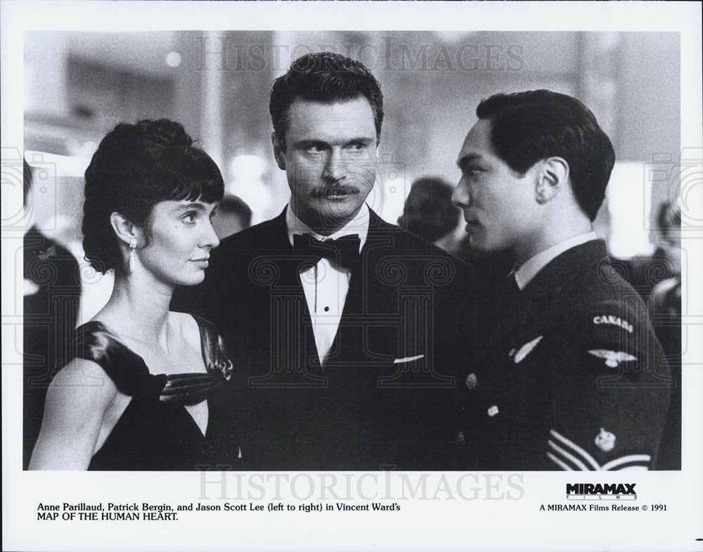 1991 Press Photo Anne Parillaud/Patrick Bergin/Jason Scott Lee/Actor/Martial Art - Historic Images