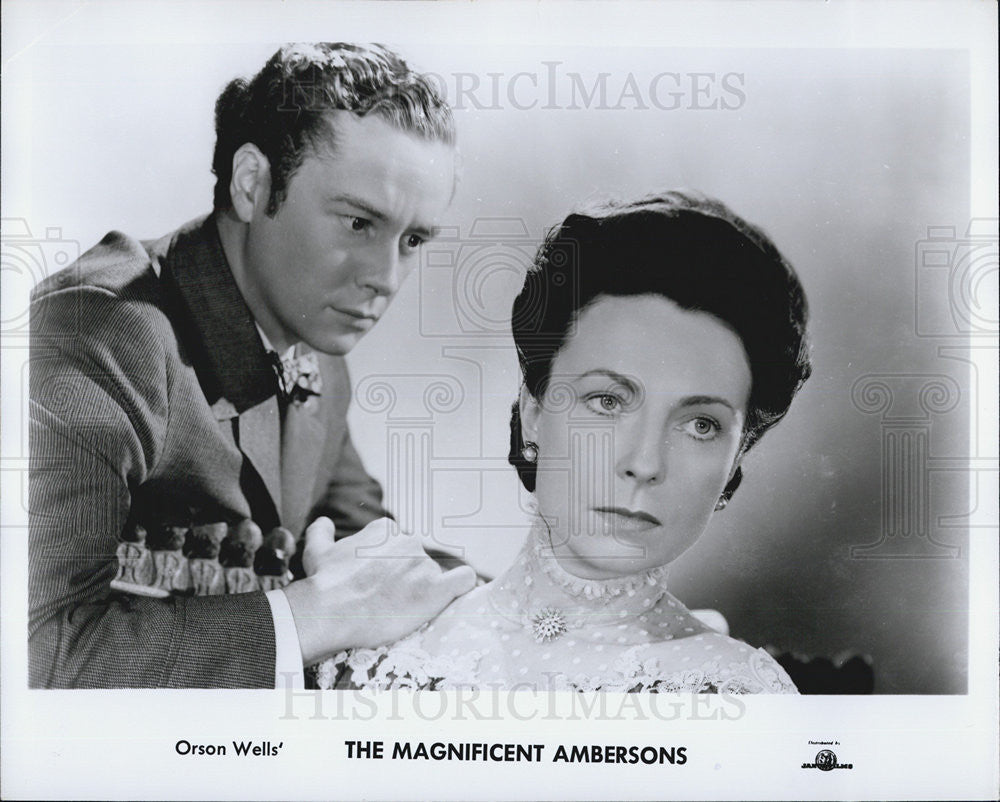 Press Photo Orson Wells Movie Actor The Magnificent Ambersons - Historic Images
