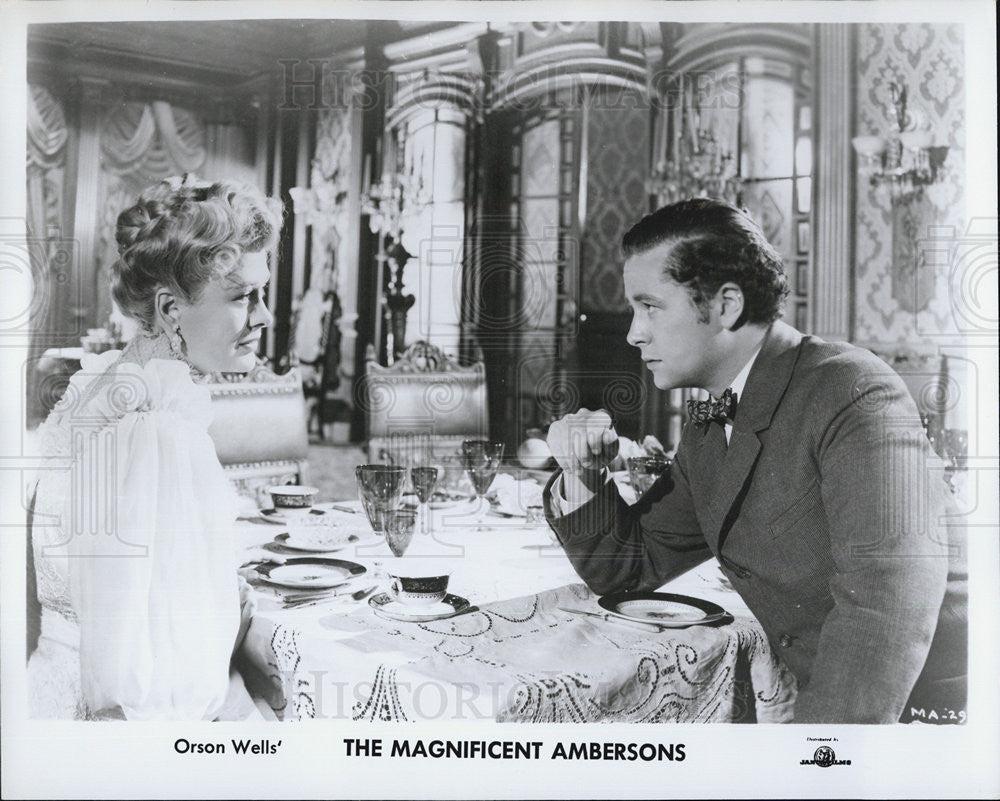 Press Photo The Maginificent Ambersons Orson Wells Movie Actor - Historic Images