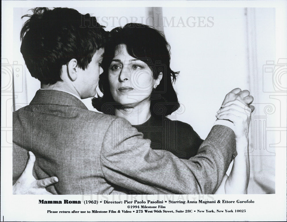 1962 Press Photo "Mamma Roma" - Historic Images