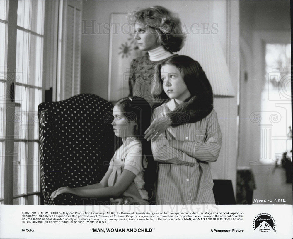 1983 Press Photo &quot;Man, Woman &amp; Child&quot; - Historic Images