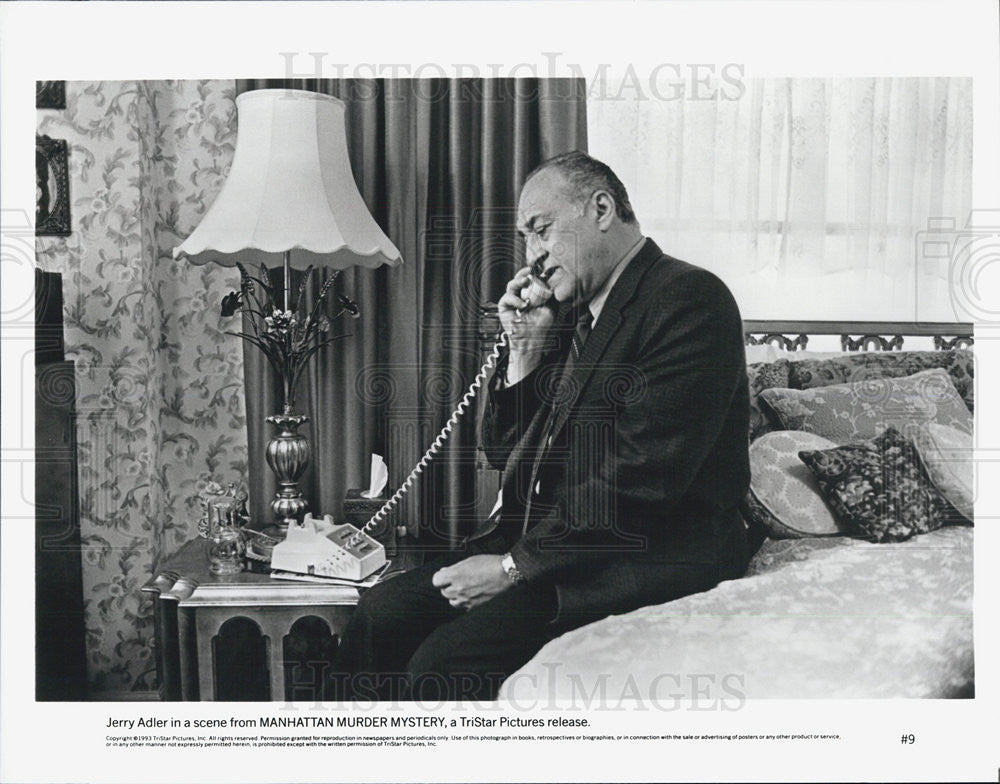 1993 Press Photo Jerry Adler/Actor/Director - Historic Images