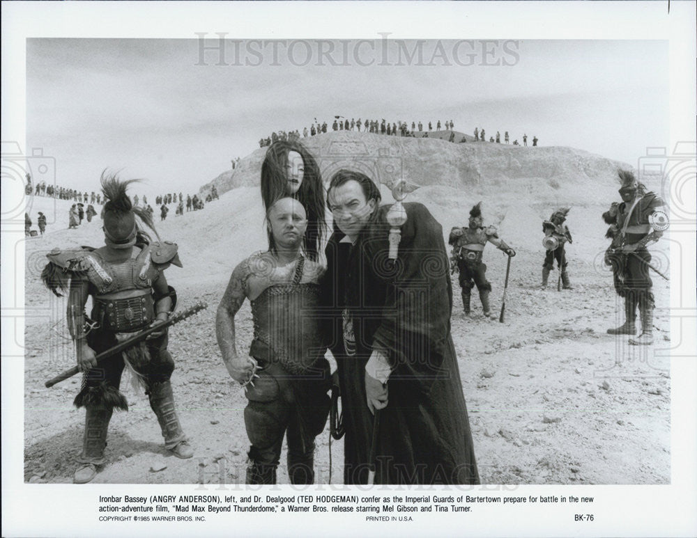 1985 Press Photo  &quot;Mad Max Beyond Thunderdome&quot; - Historic Images