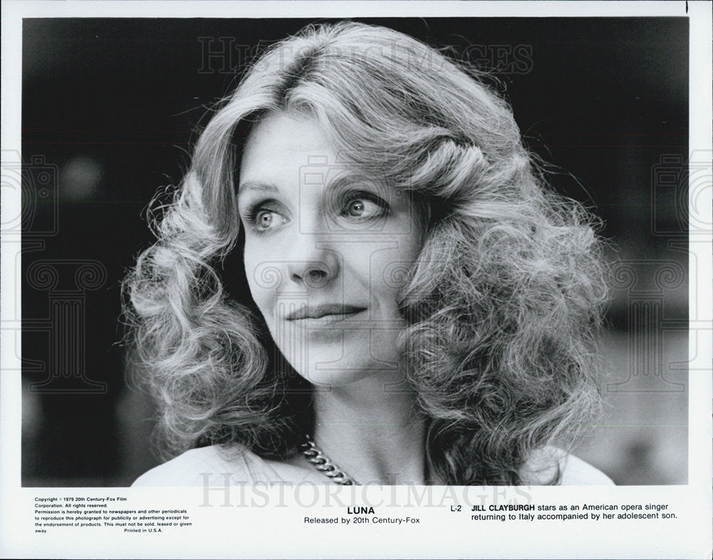 1979 Press Photo Luna Film Actress Jill Clayburgh Closeup Scene - Historic Images