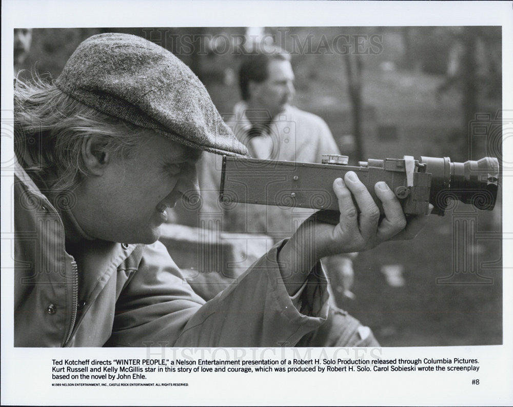 1989 Press Photo Ted Kotcheff Directs Winter People - Historic Images