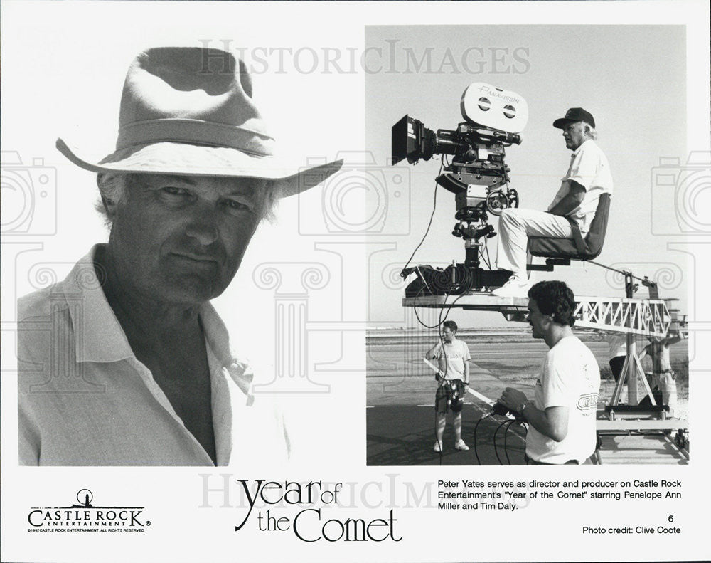 Press Photo of Peter Yates, English director and producer. - Historic Images