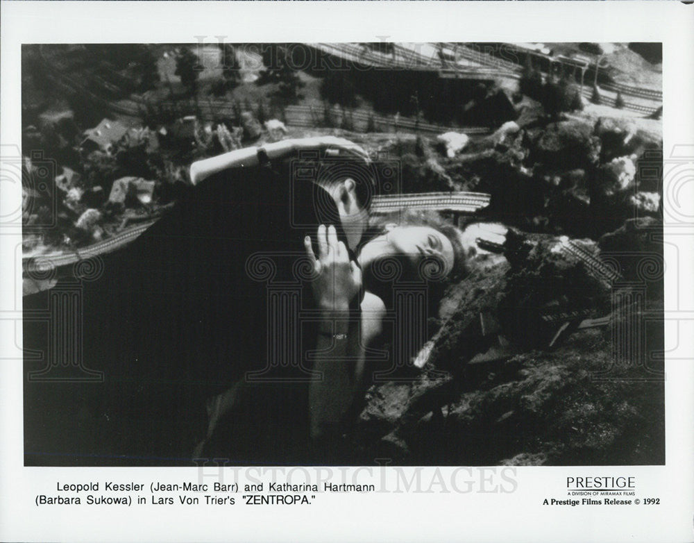 1992 Press Photo Jean Marc Barr in &quot;Zentropa&quot; - Historic Images