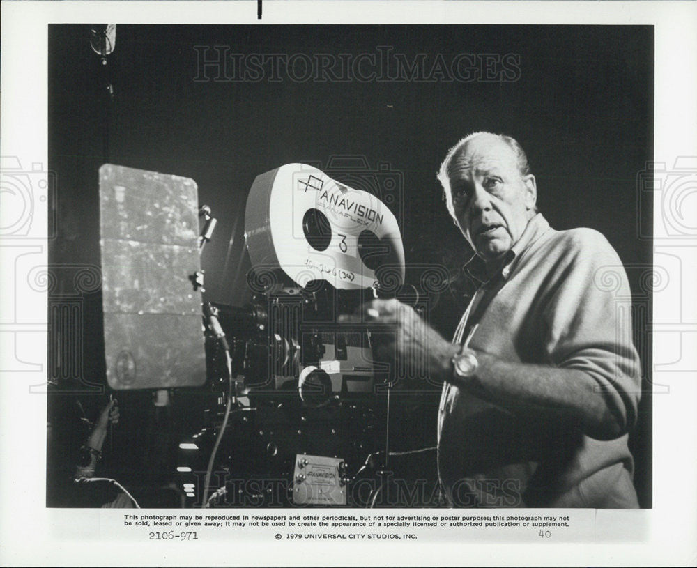 1979 Press Photo Director of &quot;The Prisoner of Zenda&quot;, Richard Quine - Historic Images