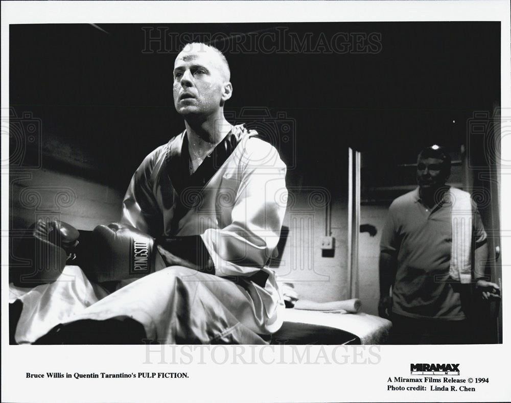 Press Photo Bruce Willis in Pulp Fiction - Historic Images