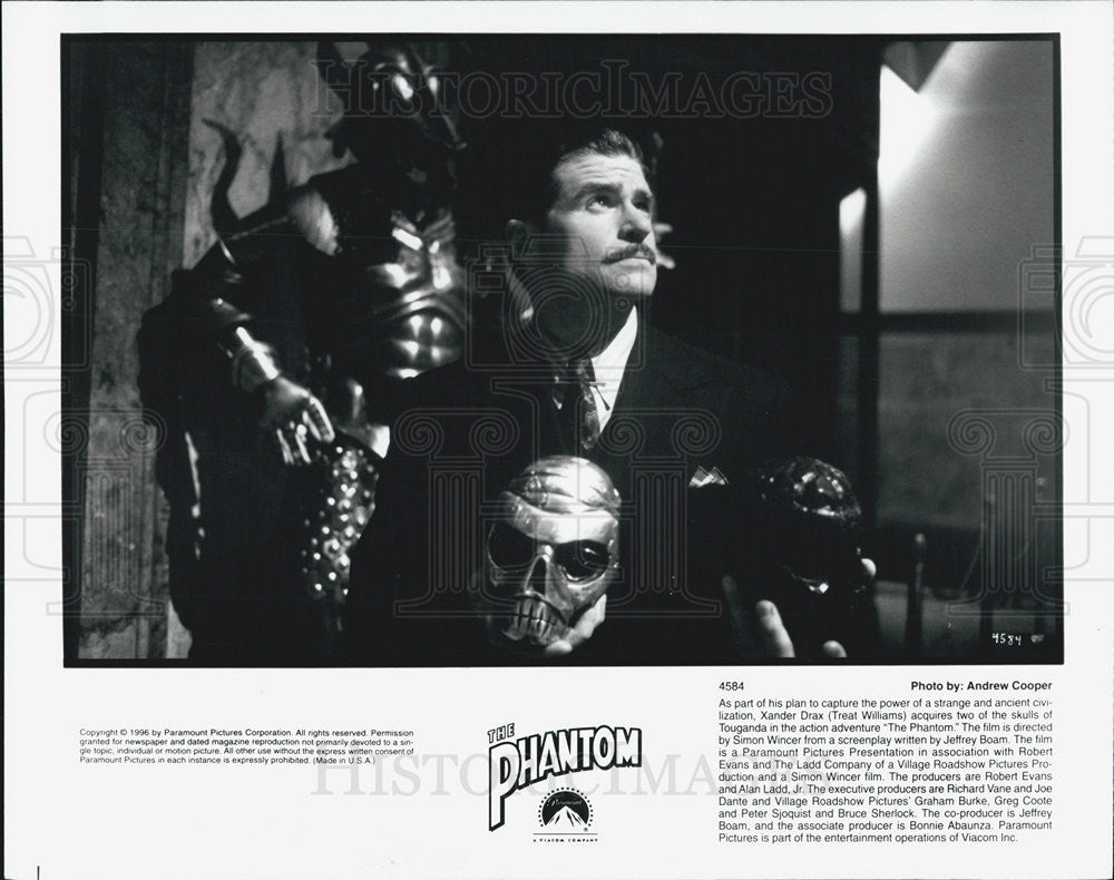 1996 Press Photo Treat Williams in &quot;The Phantom&quot; - Historic Images