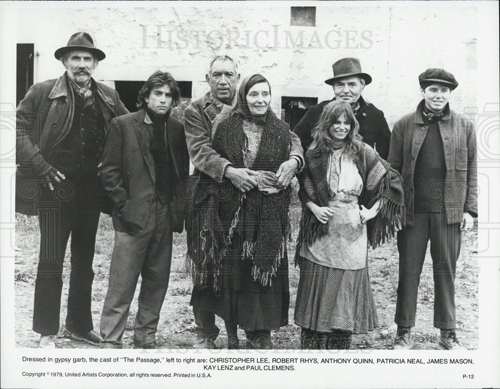 1979 Press Photo Cast of film &quot;The Passage&quot; - Historic Images