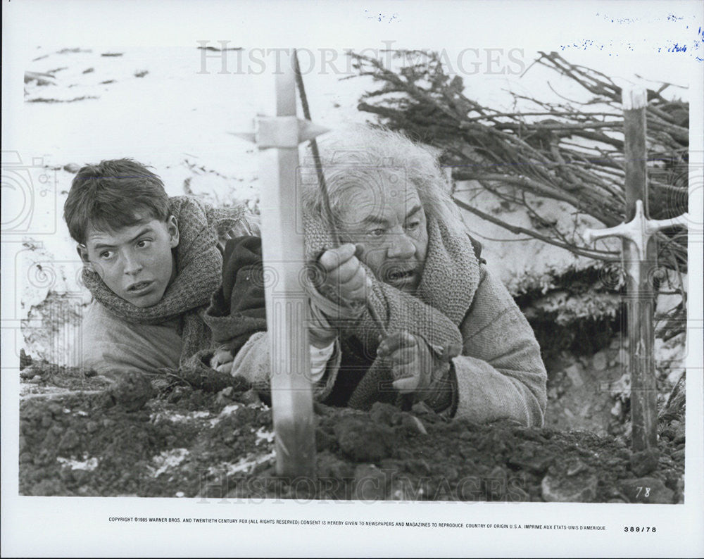 Press Photo Matthew Broderick in Lady Hawke - Historic Images