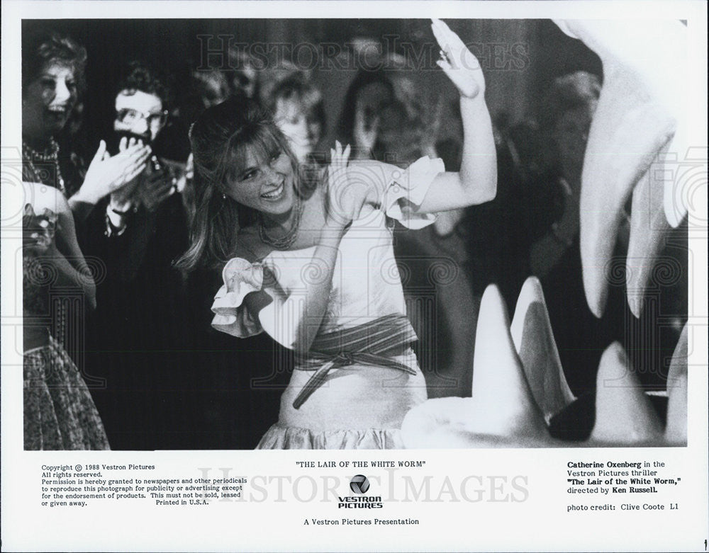 1988 Press Photo of Actress Catherine Oxenberg. - Historic Images