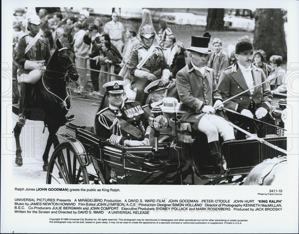 1990 Press Photo John Goodman in &quot;King Ralph&quot; - Historic Images