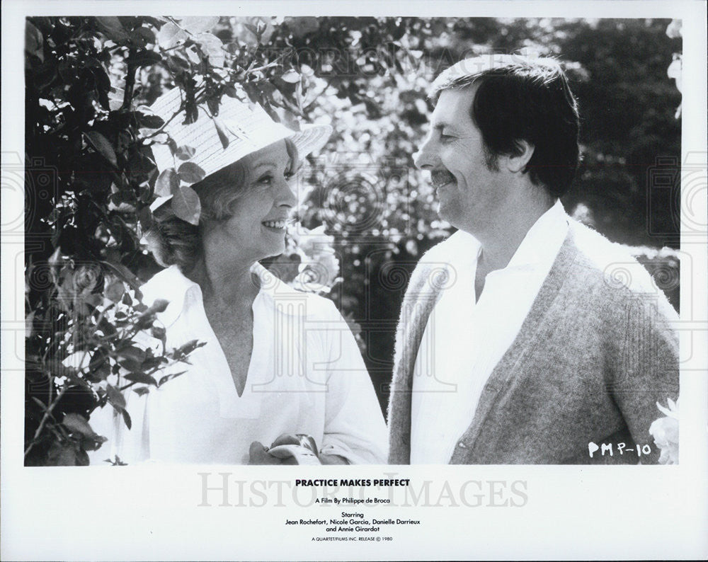 1980 Press Photo Jean Rochefort in "Practice Makes Perfect" - Historic Images