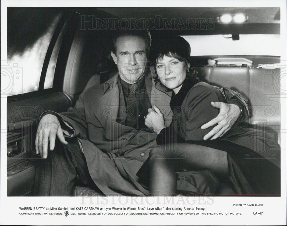 1994 Press Photo  Warren Beatty in &quot;Love Affair&quot; - Historic Images