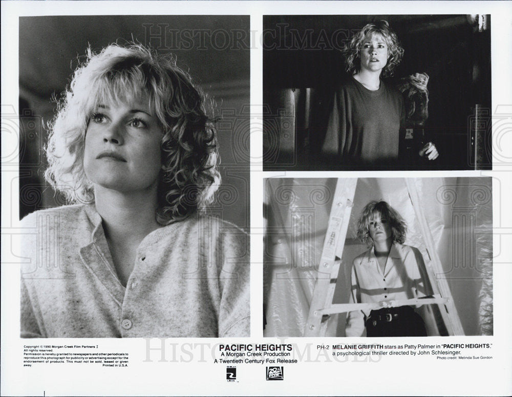 1990 Press Photo Pacific Heights Melanie Griffith Morgan Creek - Historic Images