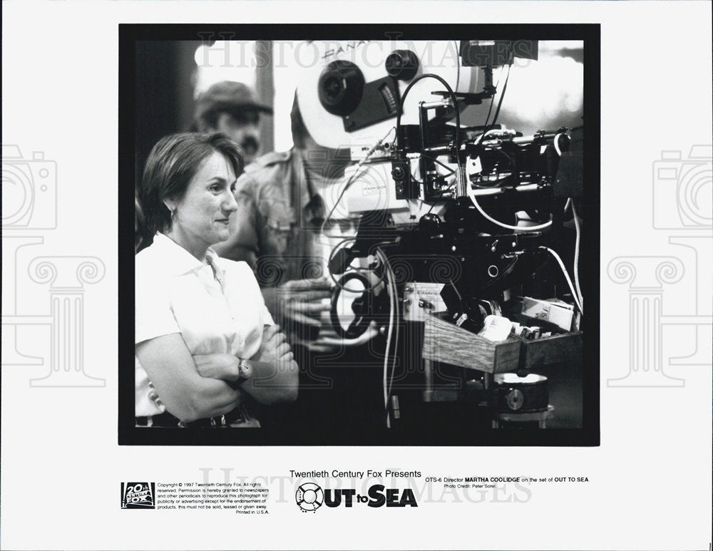 Press Photo Director Martha Coolidge, Out to Sea - Historic Images