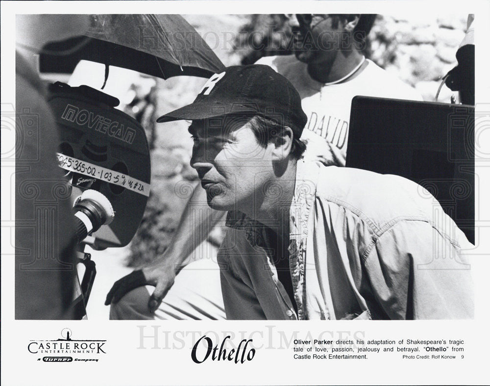 1995 Press Photo Director Oliver Parker Directs His Adaptation Of &quot;Othello&quot; - Historic Images