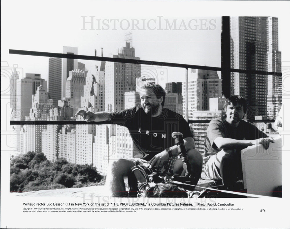 1994 Press Photo Writer Director Luc Besson, The Professional - Historic Images