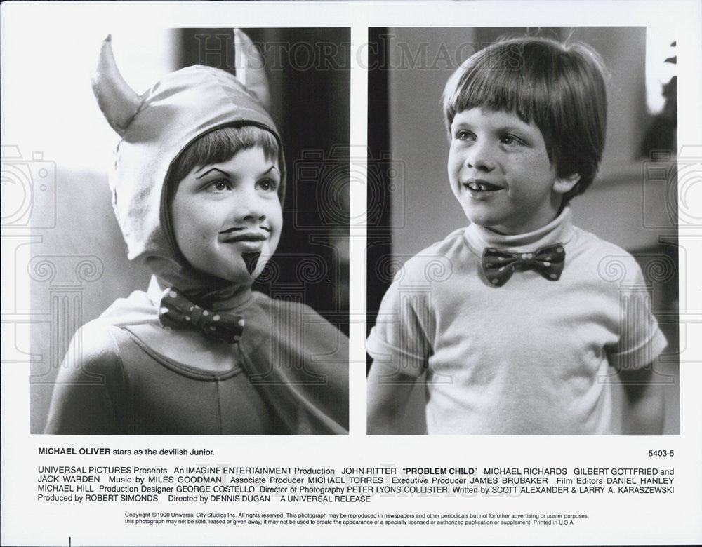 Michael Oliver in Problem Child 1990 vintage promo photo print ...