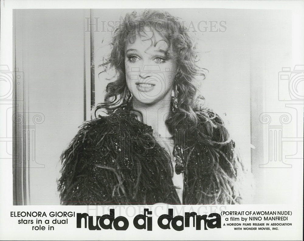 Press Photo Eleonora Giorgi in Nudo Di Donna - Historic Images