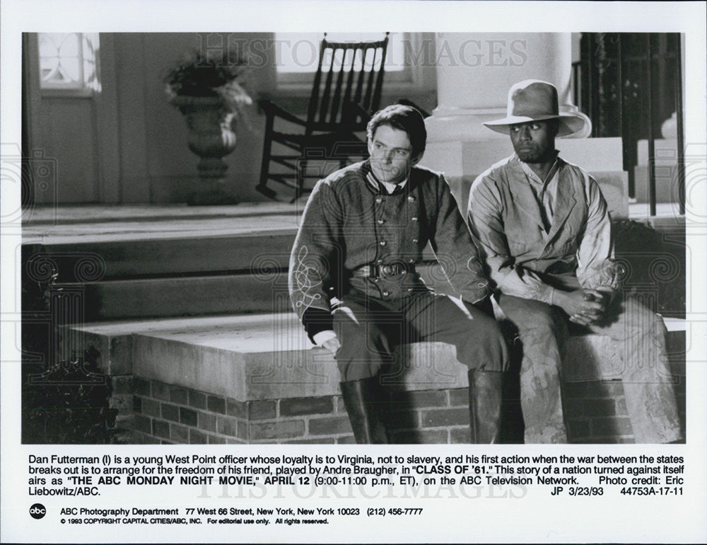 1993 Press Photo Andre Braugher stars in &quot;Class of &#39;61&quot; - Historic Images