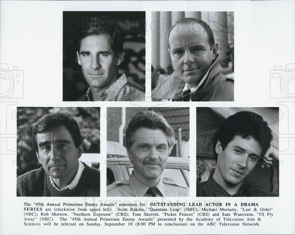 Press Photo Nominees for Outstanding Lead Actor in Drama are Scott Bakula, Tom S - Historic Images