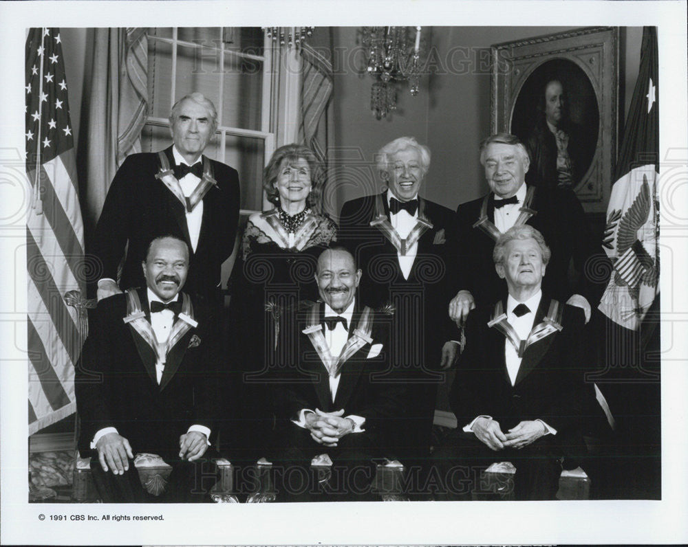 1991 Press Photo The Kennedy Center Honors: A Celebration of the Performing Arts - Historic Images