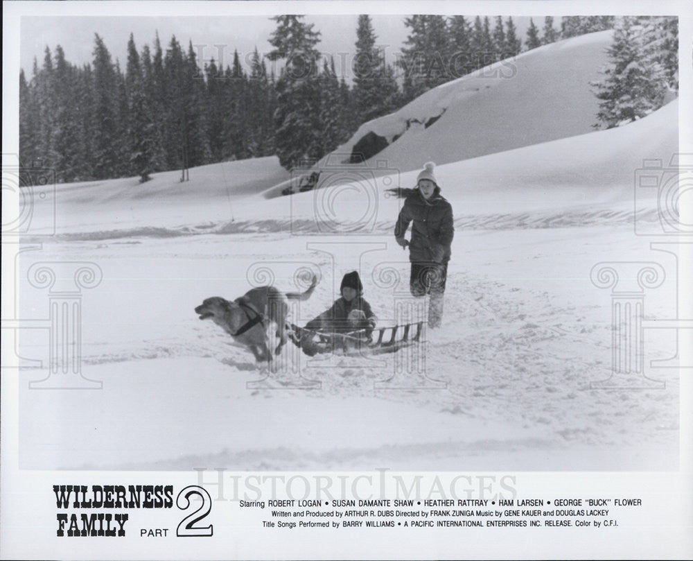 Press Photo Wilderness Family Part 2 Pacific International - Historic Images