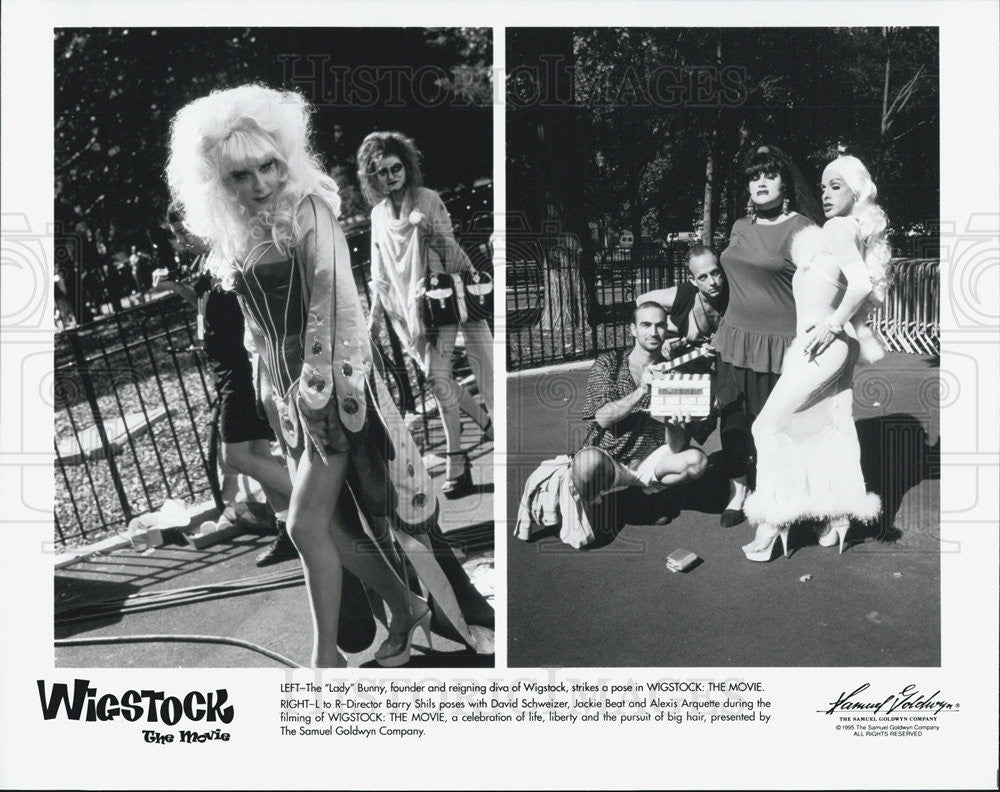 1995 Press Photo The &quot;Lady&quot; Bunny of &quot;Wigstock&quot; - Historic Images