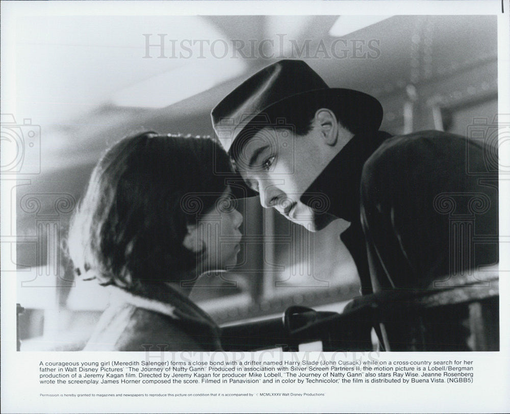 1985 Press Photo Journey of Natty Gann Meredith Salenger John Cusack - Historic Images