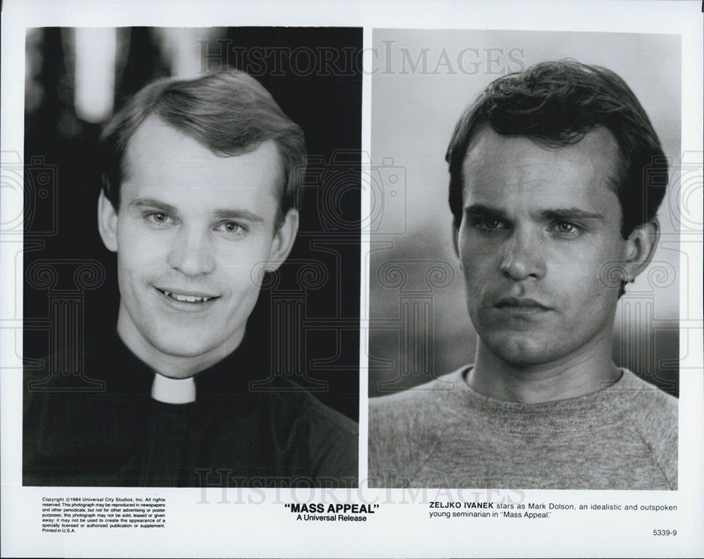 1984 Press Photo Mass Appeal Zeljko Ivanek Universal Movie - Historic Images