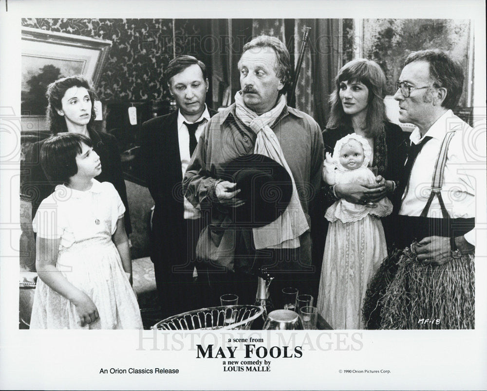 1990 Press Photo Cast of &quot;May Fools&quot; - Historic Images