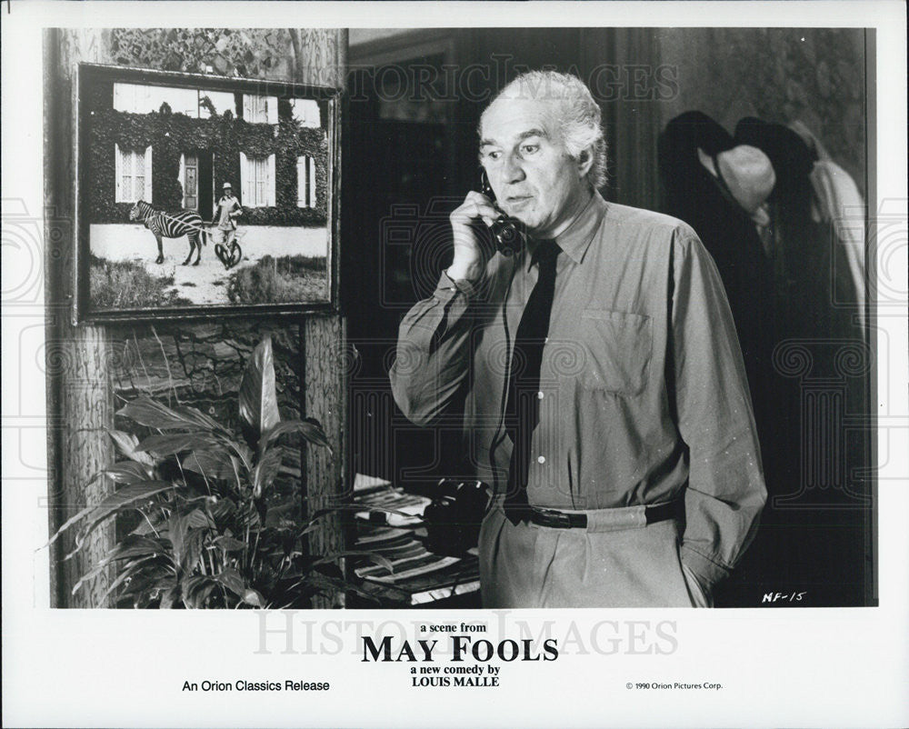 1990 Press Photo Michael Piccoli in &quot;May Fools&quot; - Historic Images