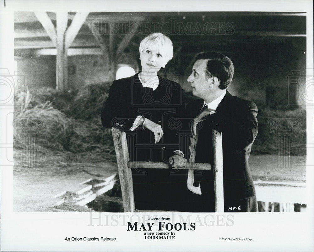 1990 Press Photo Movie Scene From &quot;May Fools&quot; - Historic Images