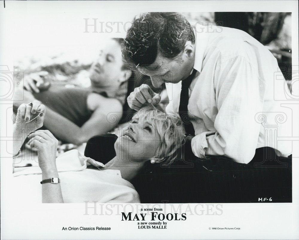 1990 Press Photo Bruno Carette in &quot;May Fools&quot; - Historic Images