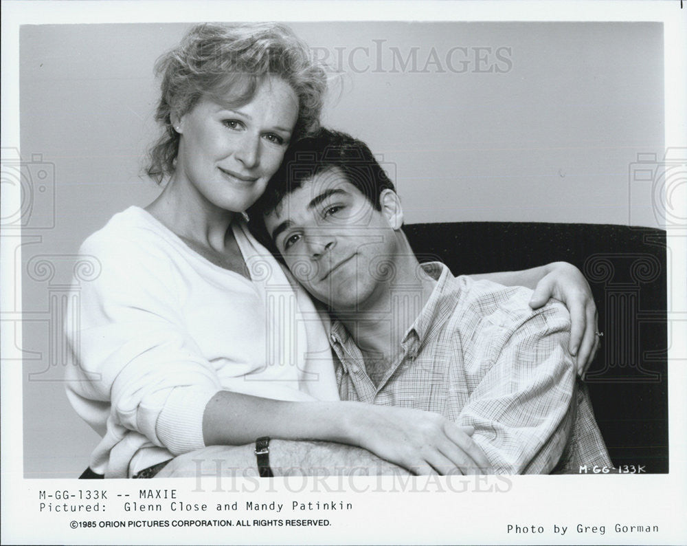 1985 Press Photo Glenn Close in &quot;Maxie&quot; - Historic Images