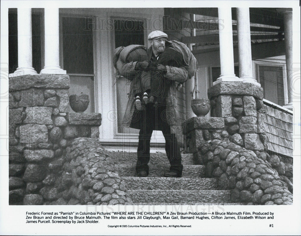 1985 Press Photo &quot;Where Are The Children?&quot; Frederic Forrest - Historic Images