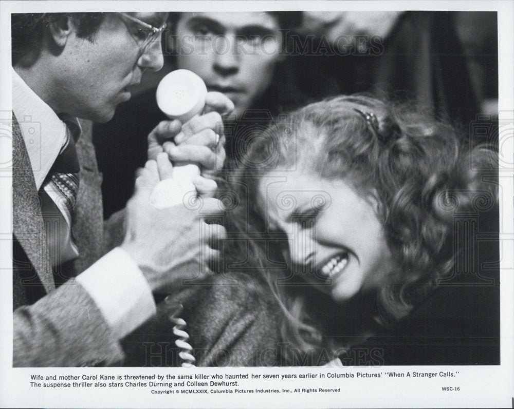 1979 Press Photo Carol Kane, When a Stranger Calls - Historic Images