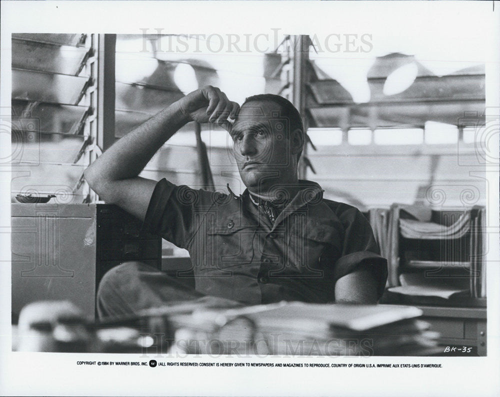 1984 Press Photo Steven Segal, Warner Brothers Movie - Historic Images